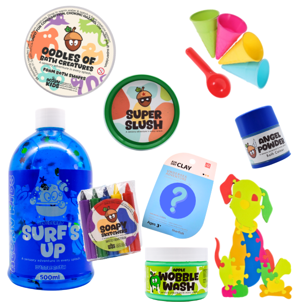 Sensory Play Hamper - A