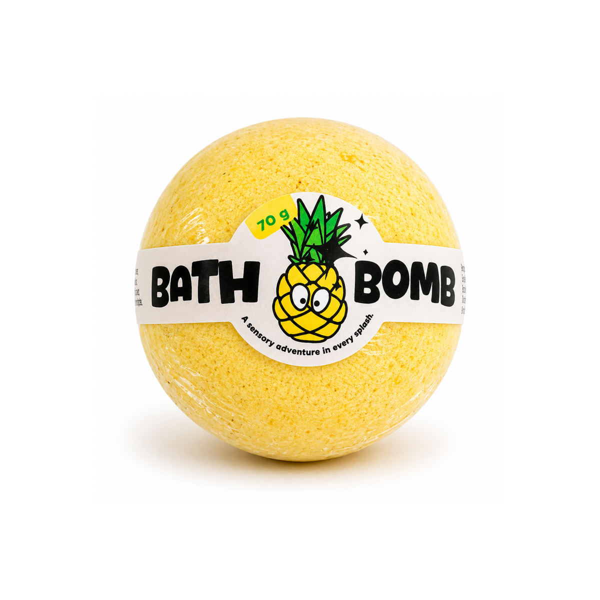 Bath Bomb - Yellow Pineapple