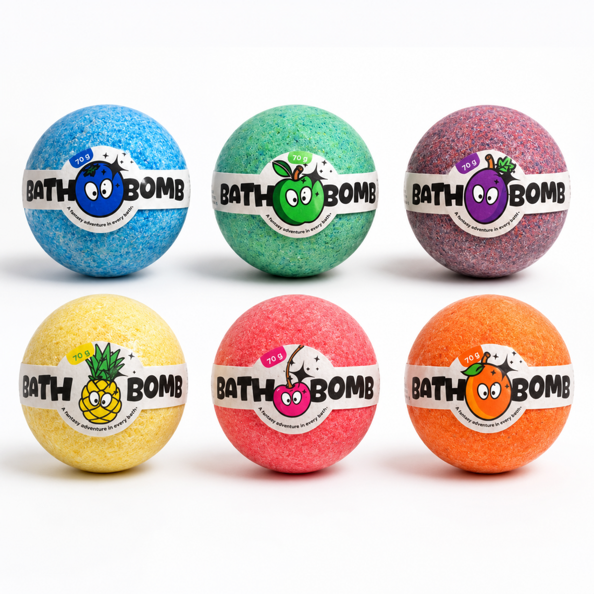 Bath Bomb Set of 6