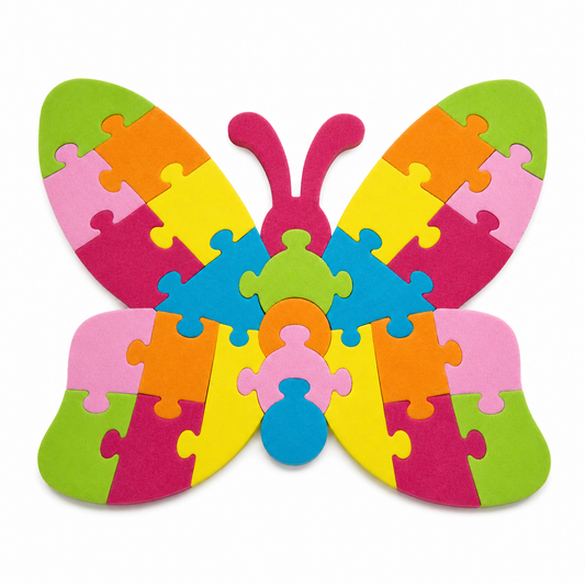 Puzzle Pals - Butterfly Foam Puzzle