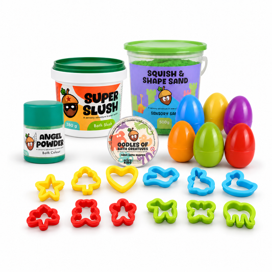 Sensory Play Hamper - Green