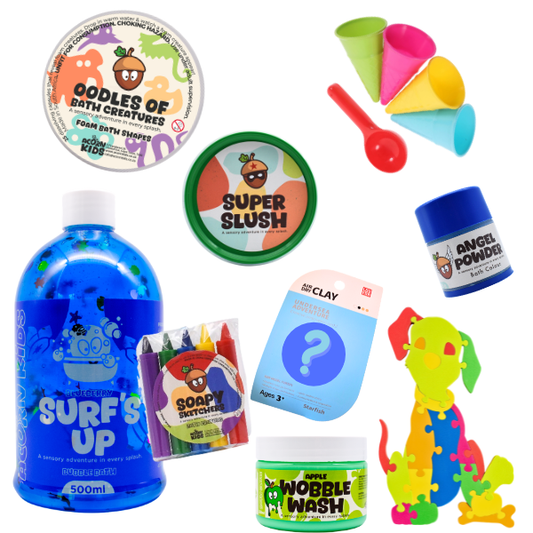 Sensory Play Hamper - A