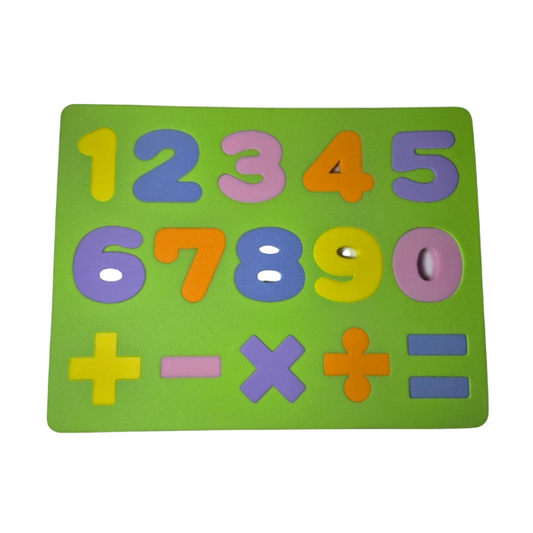 Clever Counting - Foam Numbers